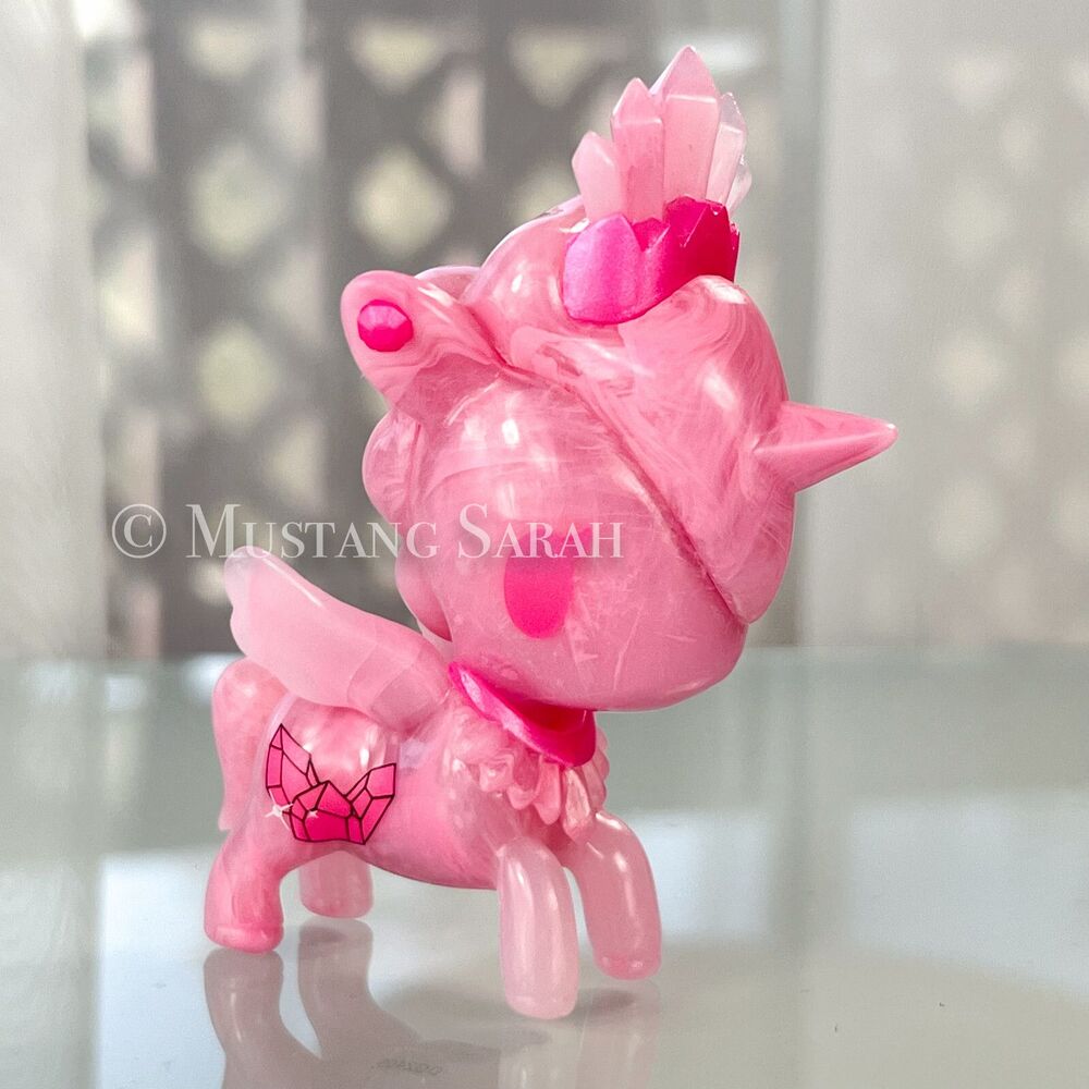 Tokidoki Unicorno Mystic Magic Mystic Quartzy Quartz Marble Crystal Figure w/Box